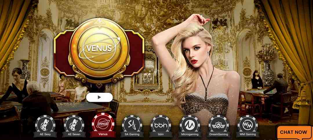 Venus Gaming- Cung cấp game casino nóng bỏng